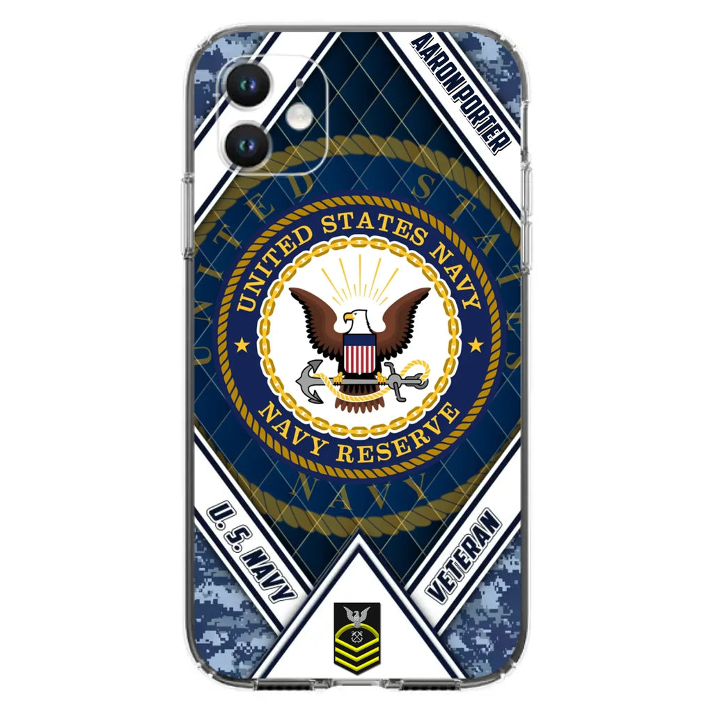 Custom Personalized Veteran Phone Case - Gift Idea For Veteran - Case For iPhone And Samsung