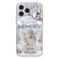 Custom Personalized Memorial Phone Case - Upload Photo - Memorial Gift Idea For Family - In Loving Memory - Case For iPhone & Samsung