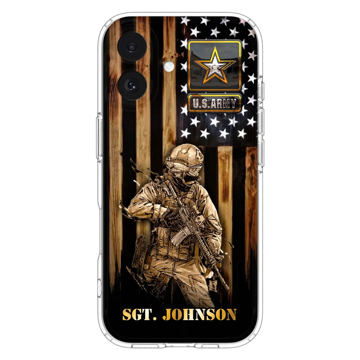 Custom Personalized Veteran Phone Case - Gift Idea For Veteran/ Soldier - Case For iPhone And Samsung