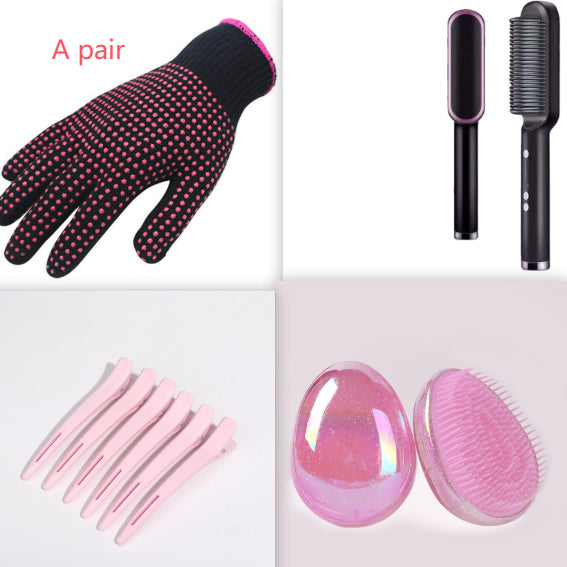 Multifunctional Electric Heating Hair Straightening Comb