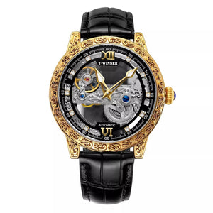 Gold Shell Black Surface