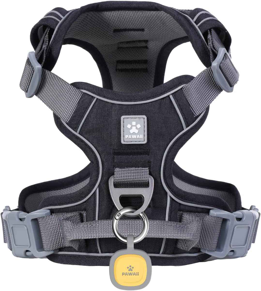 No-Pull Reflective Dog Harness with ID Tag