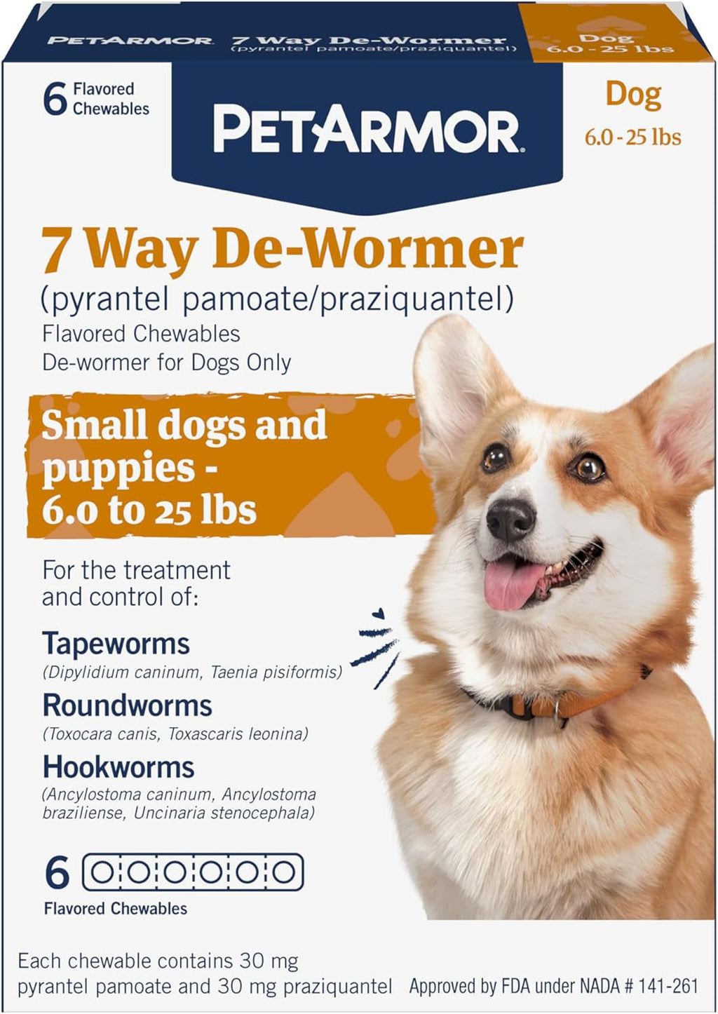 PetArmor Dog Dewormer | 7 Way Chewables & Sure Shot 2X Liquid