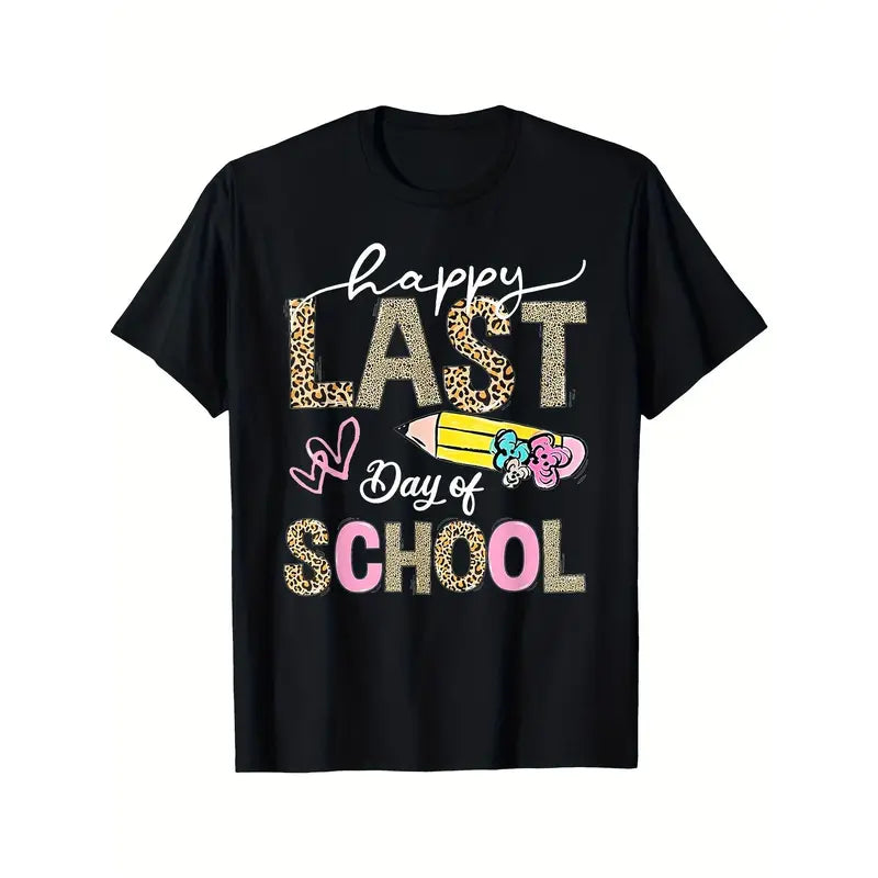 "Wildly Happy" Last Day of School Shirt