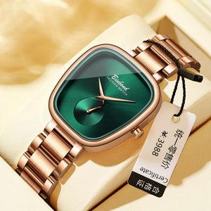 Rose Gold Green Dial