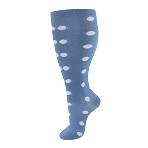 Blue With White Dots
