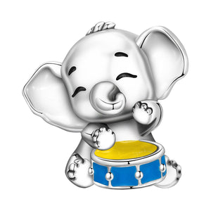Drumming Little Elephant