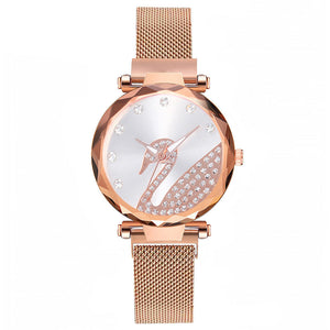 Rose Gold Strap White Noodles