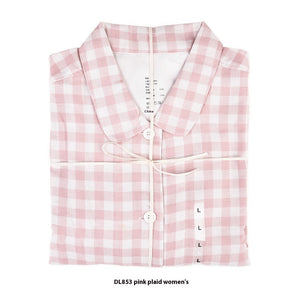 DL853 Pink Plaid For Women