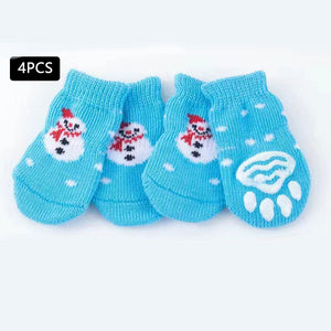 Blue Snowman