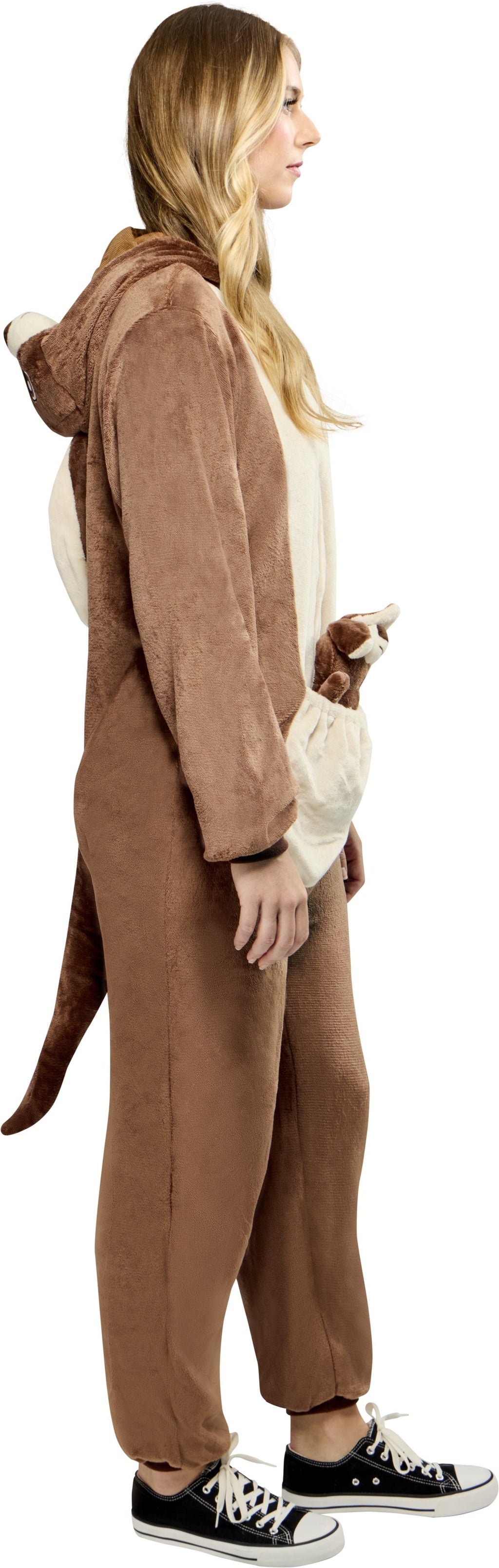 Kangaroo Comfy-Wear Costume - Adult Pajama Jumpsuit