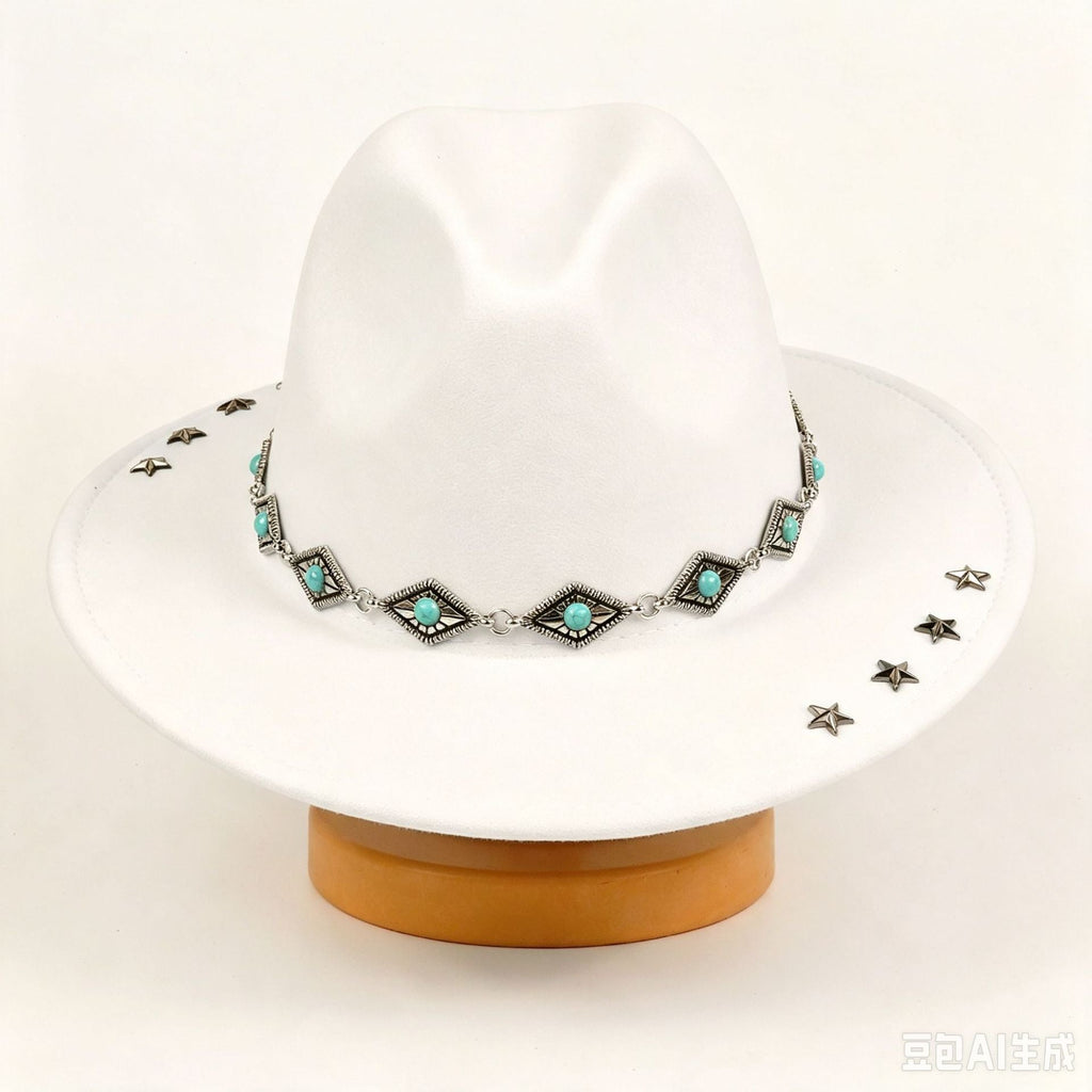 Fashionable Versatile Vintage-patterned Hatdenim Hat