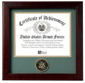 Flag Connections United States Army Certificate of Achievement Frame with Medallion - 8 x 10 inch.