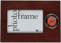 Flag Connections U.S. Marine Corps Medallion 4-Inch by 6-Inch Desktop Picture Frame