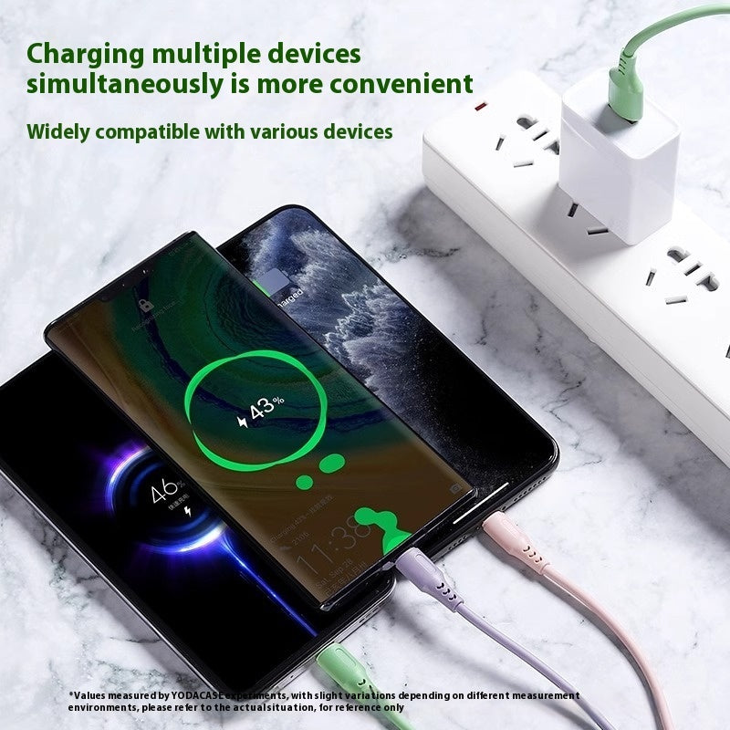 Data Cable Three-in-one Mobile Phone Charging Cable