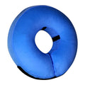 Tonqixope Inflatable Dog Cone Collar Soft Protective Donut Collar Blue XL