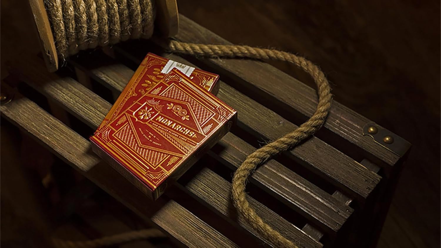 Theory11 Monarch Playing Cards – Red – Luxury Deck