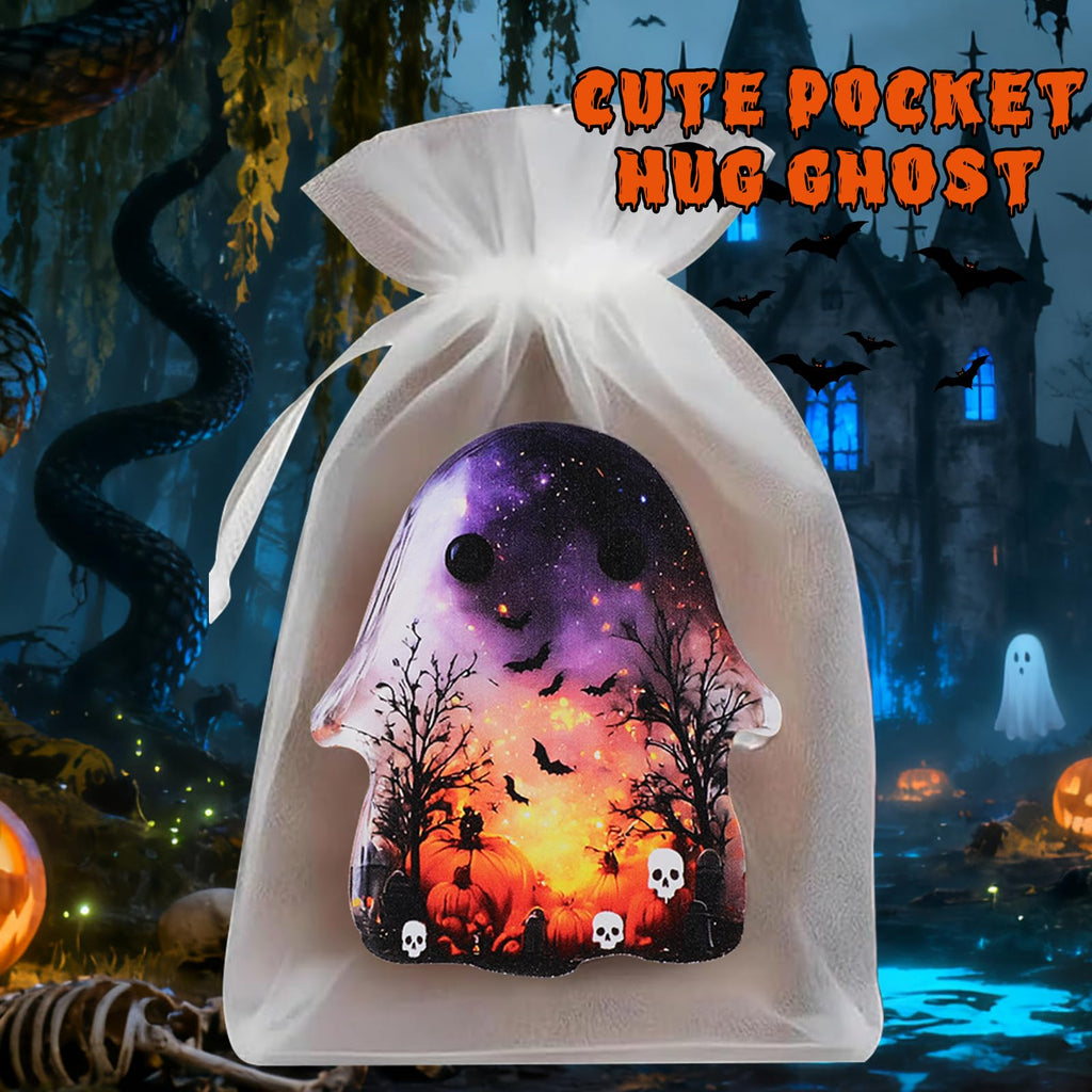 Generic Ghost Pocket Cards Halloween Comfort Black Inspirational Card A