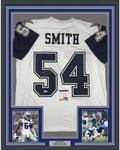 Framed Autographed/Signed Jaylon Smith 35x39 Dallas Color Rush Football Jersey PSA/DNA COA