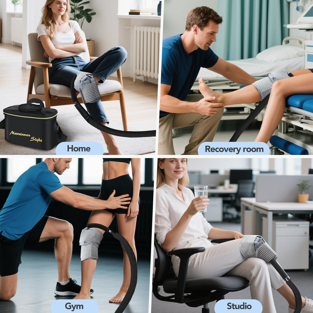 MarvinnanSlyke Portable Ice Machine Knee Cold Therapy Recovery System Medium