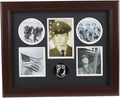 The Military Gift Store US Flag Store POW/MIA Medallion 5 Picture Collage Frame.