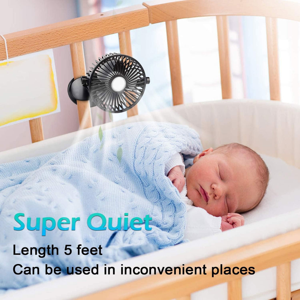 Xnarew USB C Charger Cable for JISULIFE Mini Fan 5FT White Copper