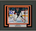 Framed Autographed/Signed Carter Hart Philadelphia Flyers 8x10 Hockey Photo Fanatics COA