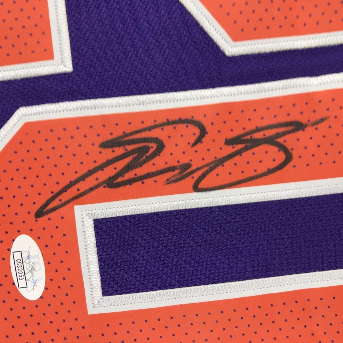 Framed Autographed/Signed Josh Jackson 35x39 Phoenix Purple Basketball Jersey JSA COA