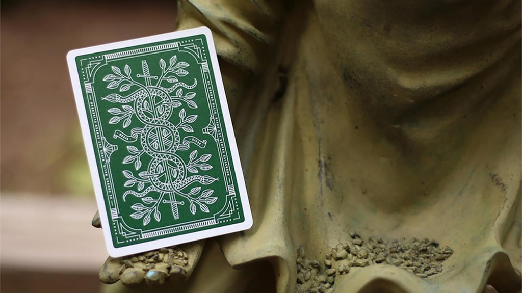 Theory11 Monarch Playing Cards – Green – Luxury Deck