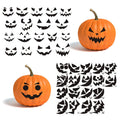 Calidum Halloween Pumpkin Decorating Stickers 18 Sheets Black Kids Craft