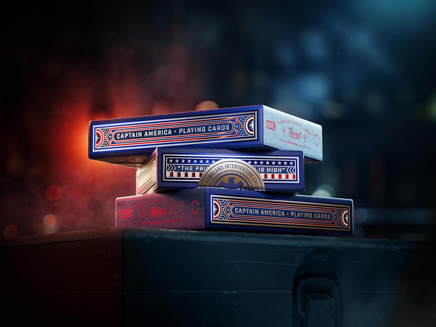 Theory11 Captain America Playing Cards