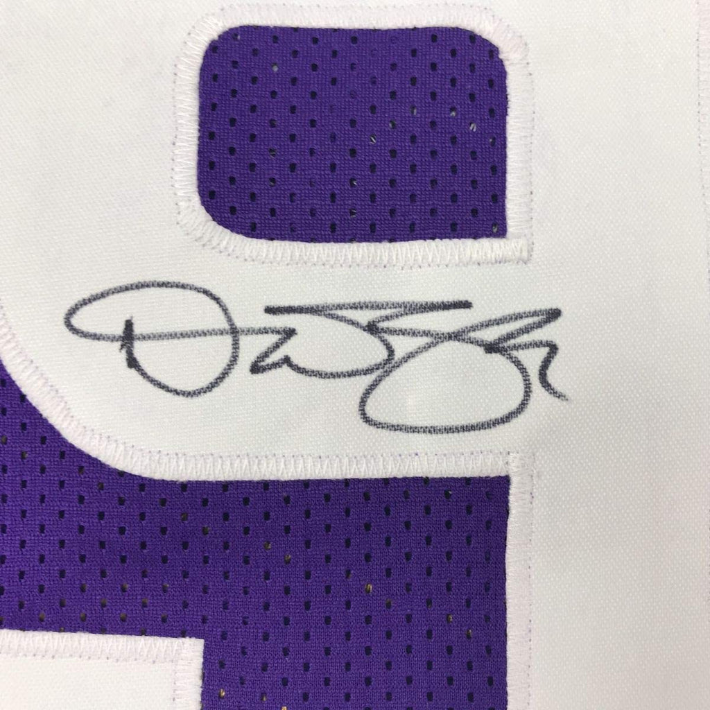 Autographed/Signed Dan Majerle Phoenix Purple Basketball Jersey Beckett BA COA