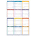 Lbylyhxc 2026 Yearly Wall Calendar Planner X-Large 34.7x22.8 Colorful
