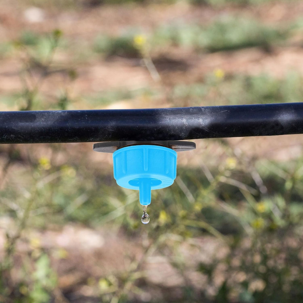 Nyassa 50Pcs Drip Irrigation Emitters 4/7 Inch 4 GPH Pressure Compensated