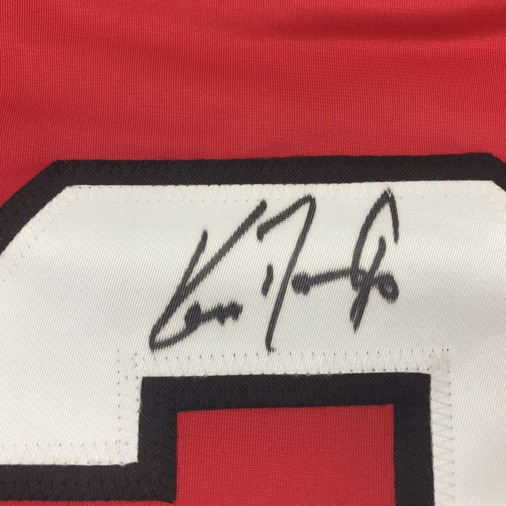 Autographed/Signed Ken Daneyko New Jersey Red Hockey Jersey PSA/DNA COA