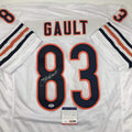 Autographed/Signed Willie Gault Chicago White Football Jersey PSA/DNA COA
