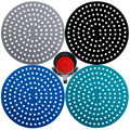 Viwehots Silicone Air Fryer Liners 8" Non Stick Reusable 4 Pack Mixed Colors
