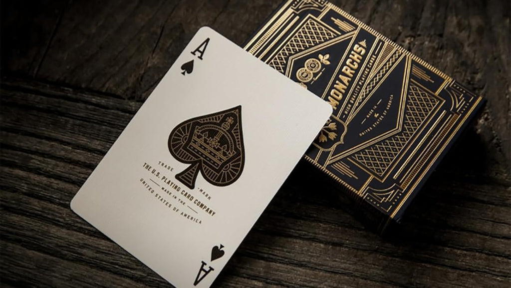 Theory11 Monarch Playing Cards – Blue – Luxury Deck
