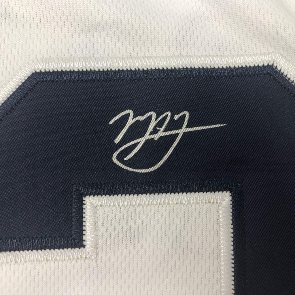 Framed Autographed/Signed Manny Machado 35x39 San Diego White Baseball Jersey PSA/DNA COA