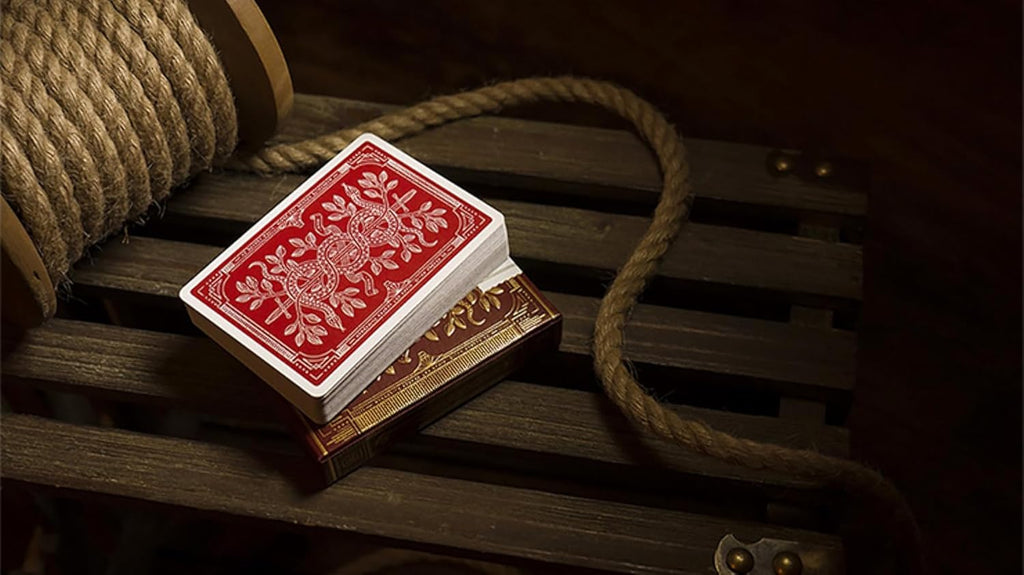 Theory11 Monarch Playing Cards – Red – Luxury Deck