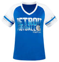 Simapak Women's Detroit Football Raglan T-Shirt, Size M
