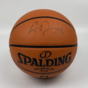 Autographed/Signed Anthony Davis Los Angeles Lakers Full Size Spalding Basketball JSA COA Holo
