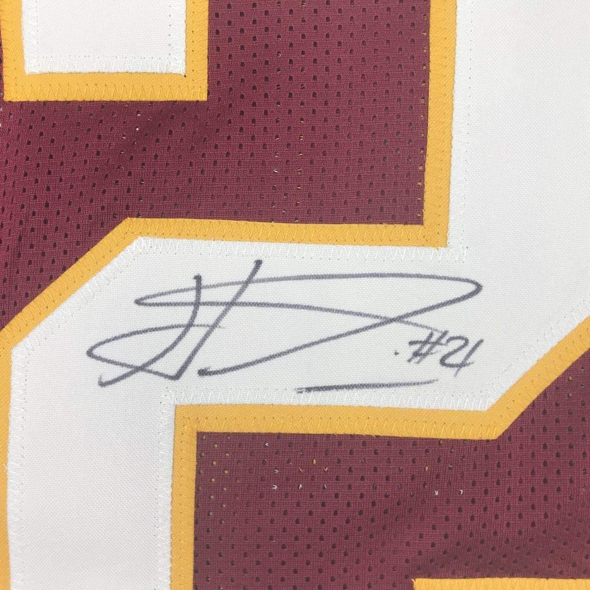 Framed Autographed/Signed Ha Ha HaHa Clinton-Dix 35x39 Washington Burgundy Football Jersey JSA COA