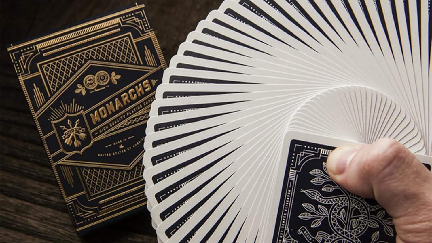 Theory11 Monarch Playing Cards – Blue – Luxury Deck