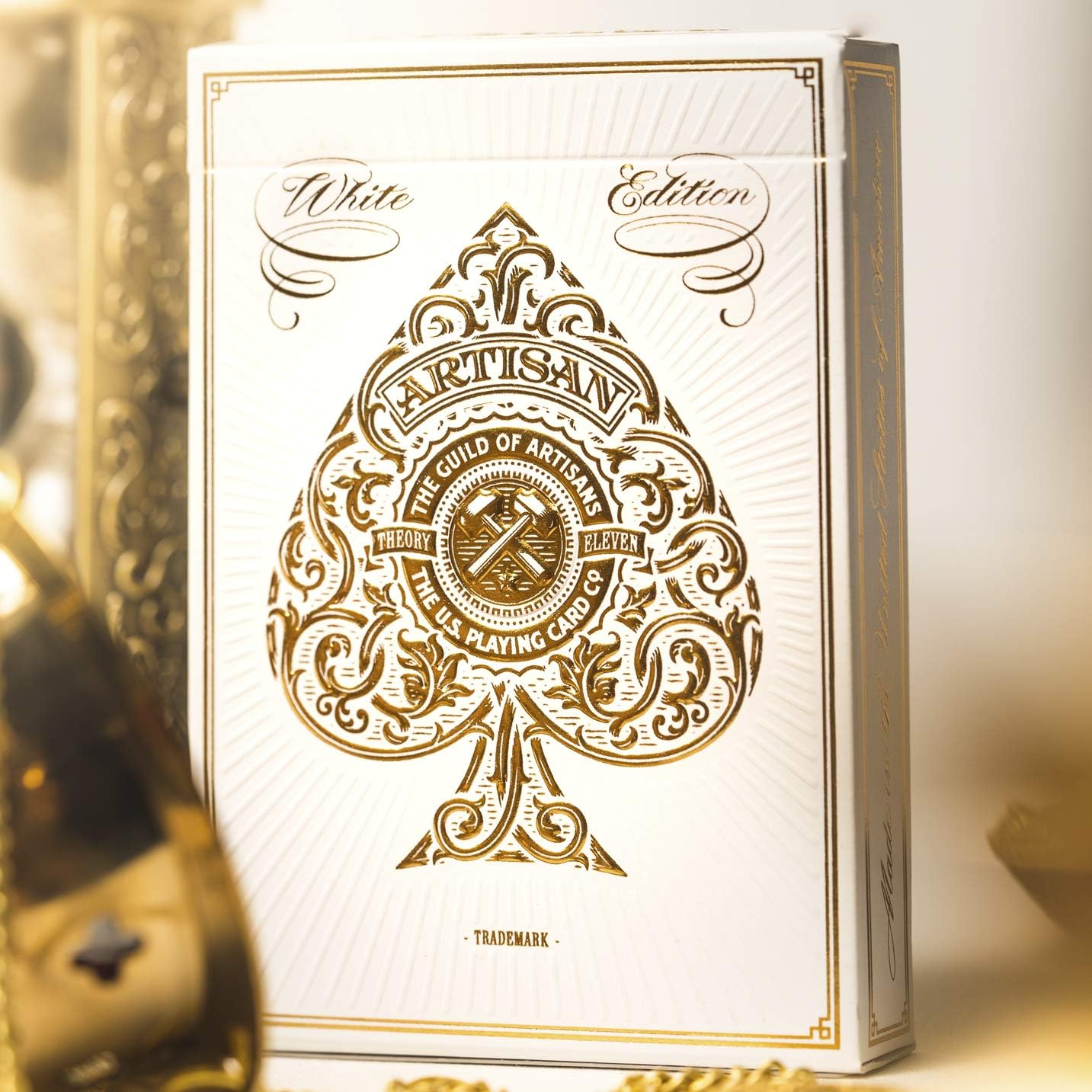 Theory11 White Artisan Playing Cards
