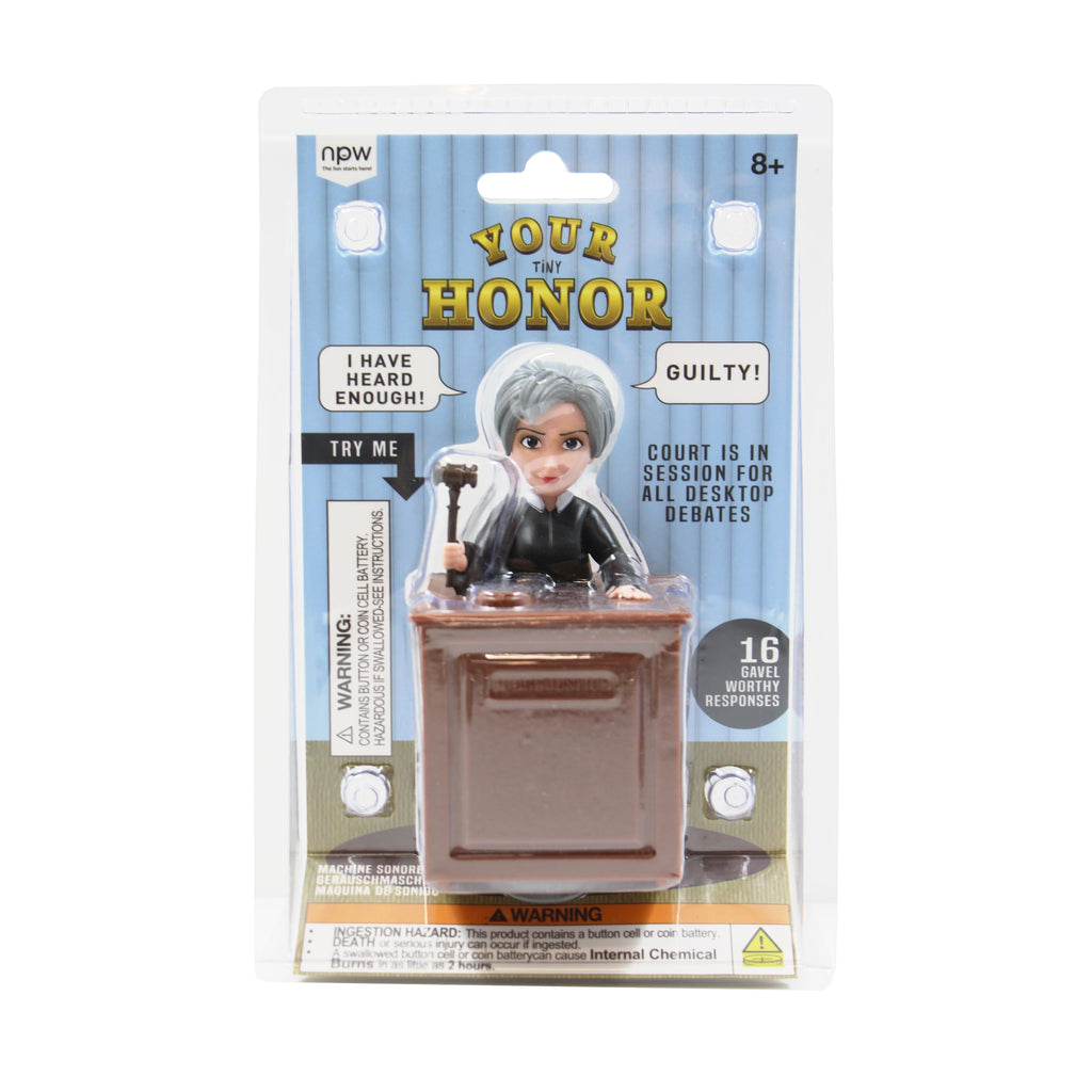 NPW Your Honor Talking Judge Gavel Sound Machine Prank Toy Novelty