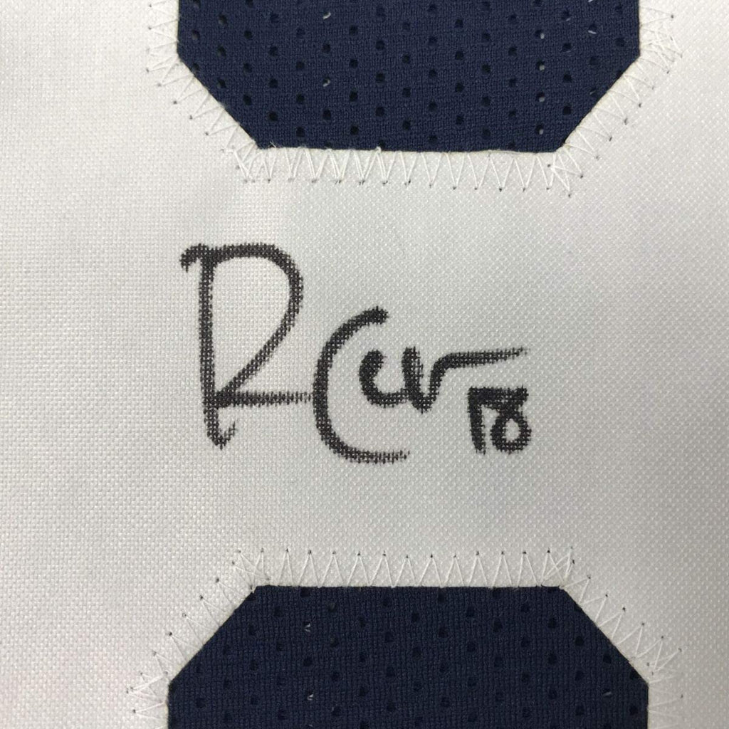 Framed Autographed/Signed Randall Cobb 35x39 Dallas Thanksgiving Day Football Jersey JSA COA