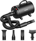 High-Velocity Dog Grooming Dryer – Heater & 4 Nozzles