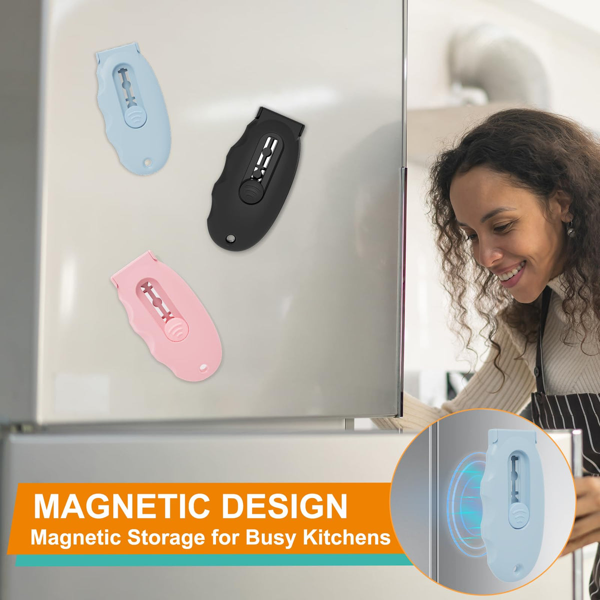 Ansbell Magnetic Bread Lame with 5 Razor Blades