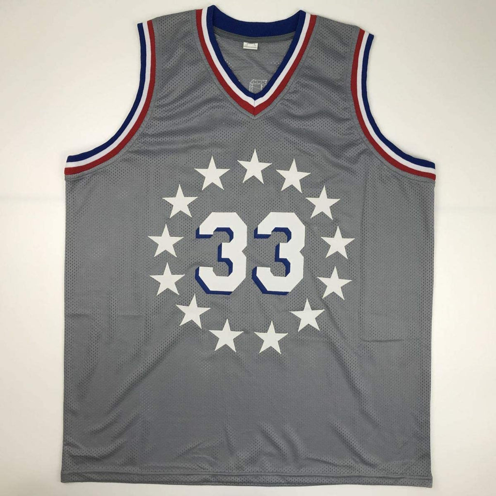Autographed/Signed Tobias Harris Philadelphia Grey Basketball Jersey JSA COA
